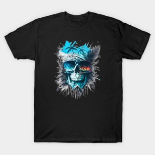 Skull in Paradise T-Shirt